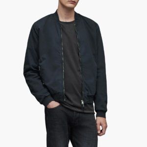 ALLSAINTS Lows Black Bomber Jacket | Size Small